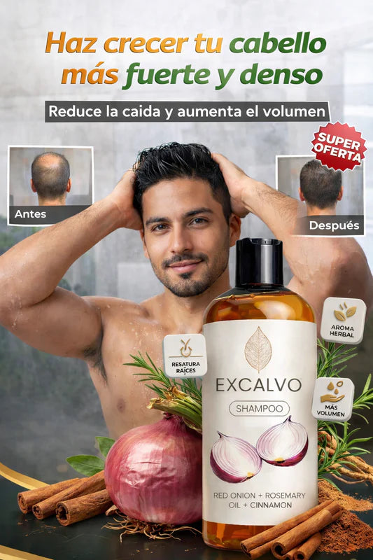 EXCALVO™ Shampo Fortalecedor Capilar