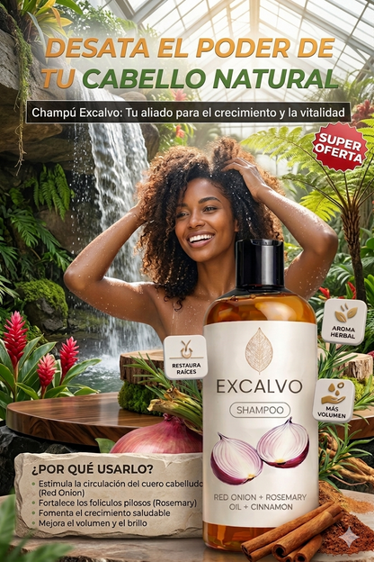 EXCALVO™ Shampo Fortalecedor Capilar